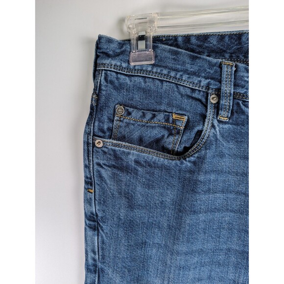 Tommy Bahama Standard Bootcut Jeans Mens 36x32 Blue Need Repair See Photo - Picture 8 of 16